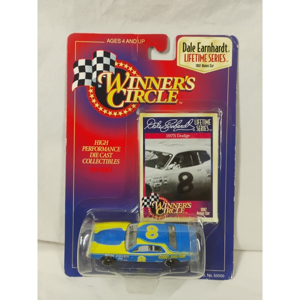 Winners Circle Dale Earnhardt Sr. 1975 Dodge Bonus Car Lifetime‎ Series Car/Card